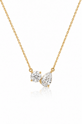 Duo Grace Toi et Moi Necklace