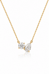 Duo Grace Toi et Moi Necklace