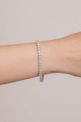 Radiant Line Diamond Bracelet