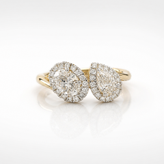 Pear Harmony Ring