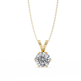 Laurel Diamond Pendant