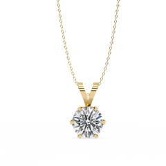 Laurel Diamond Pendant