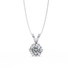 Laurel Diamond Pendant
