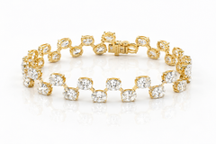 Oval Lumière Diamond Bracelet