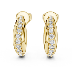 Whitley Diamond Earring