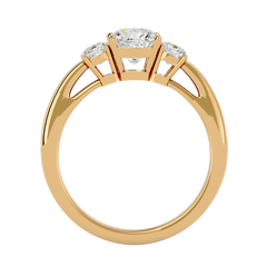 Jayda Three Stone Ring
