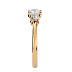 Jayda Three Stone Ring