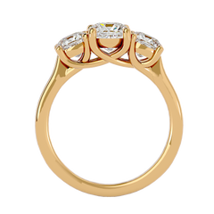 Priscilla Three Stone Ring