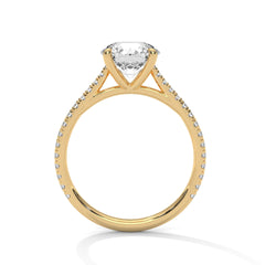 Pearl Solitaire Ring