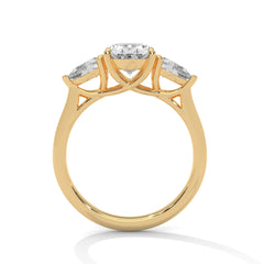 Alessia Three Stone Ring