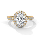 Ivory Halo Ring