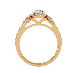 Addilynn Halo Ring