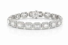 Halo Éminence Diamond Bracelet