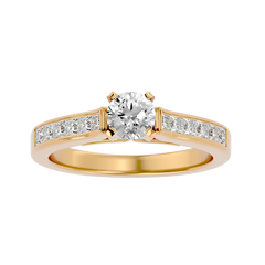 Zaria Diamond Solitaire Ring