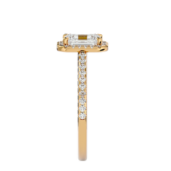 Annika Diamond Halo Ring