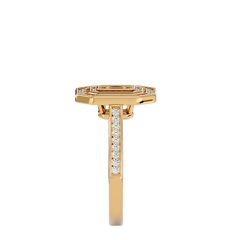 Xiomara Diamond Halo Ring