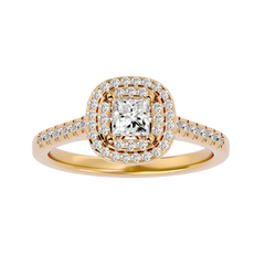 Mercy Diamond Halo Ring