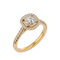 Mercy Diamond Halo Ring