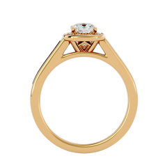 Simone Diamond Halo Ring