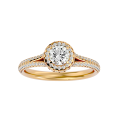 Jillian Diamond Halo Ring