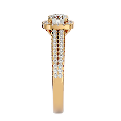 Miley Diamond Halo Ring