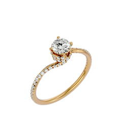 Itzayana Diamond Solitaire Ring