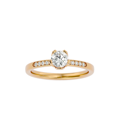 Penny Diamond Solitaire Ring