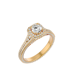 Sariyah Diamond Halo Ring