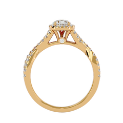 Malani Diamond Halo Ring