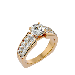 Aubriella Diamond Solitaire Ring
