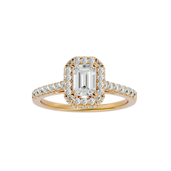 Milana Diamond Halo Ring