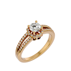 Clarissa Diamond Halo Ring