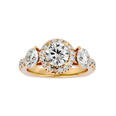 Dorothy Three Stone Ring