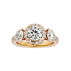 Dorothy Three Stone Ring