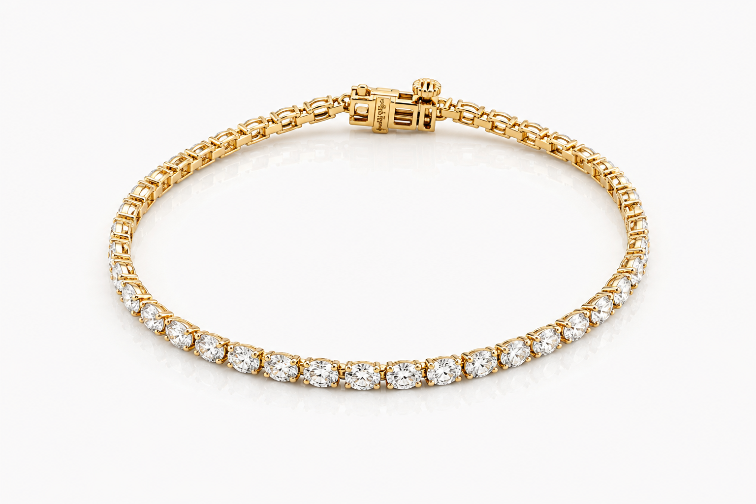 Oval Grace Diamond Bracelet