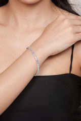 Celestia Emerald Tennis Bracelet