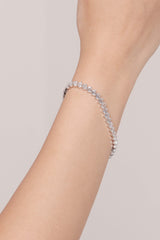 Celestia Emerald Tennis Bracelet