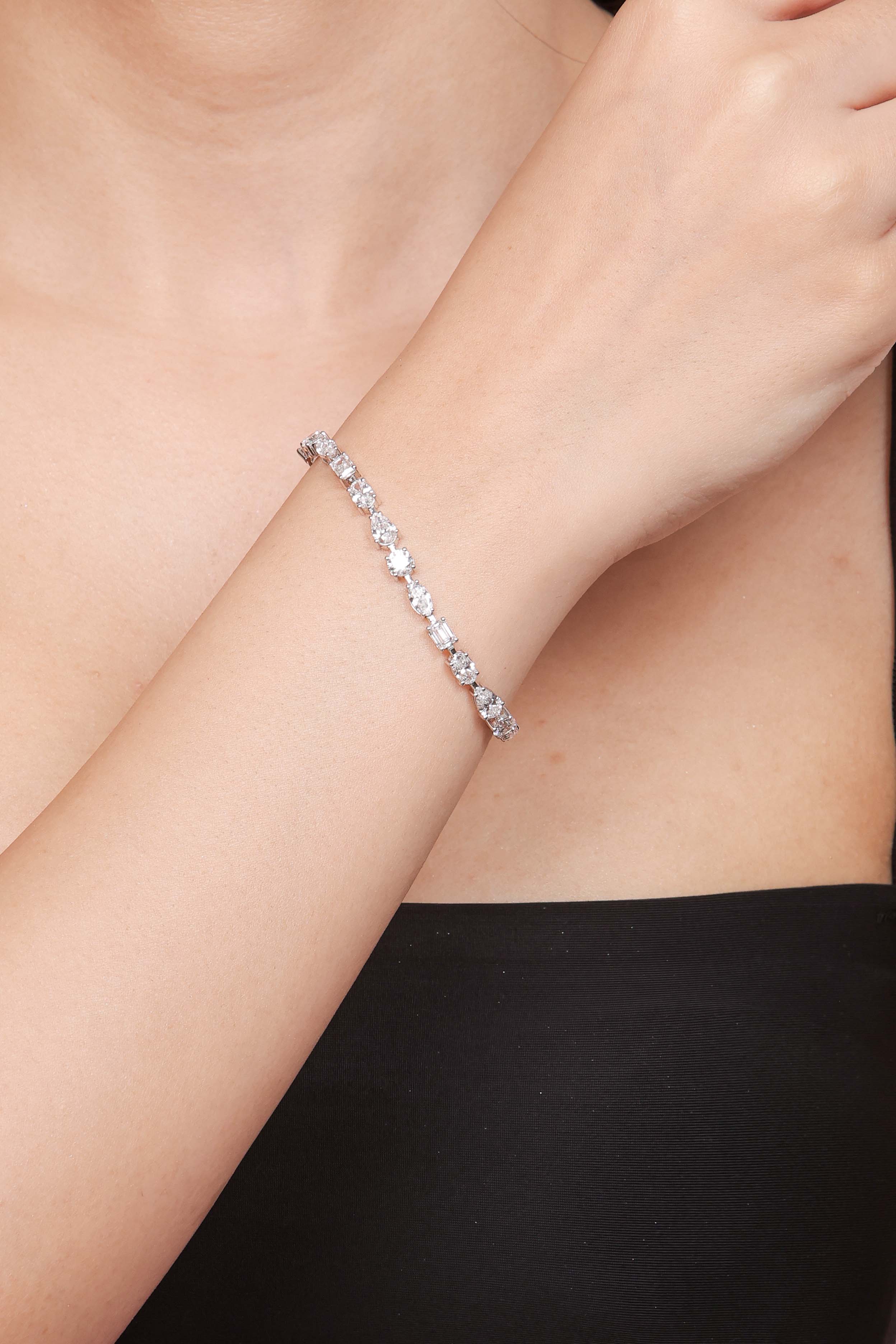Mosaic Luxe Diamond Bracelet