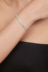 Radiant Line Diamond Bracelet