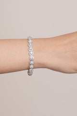 Halo Royale Diamond Bracelet