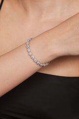 Halo Grace Diamond Bracelet