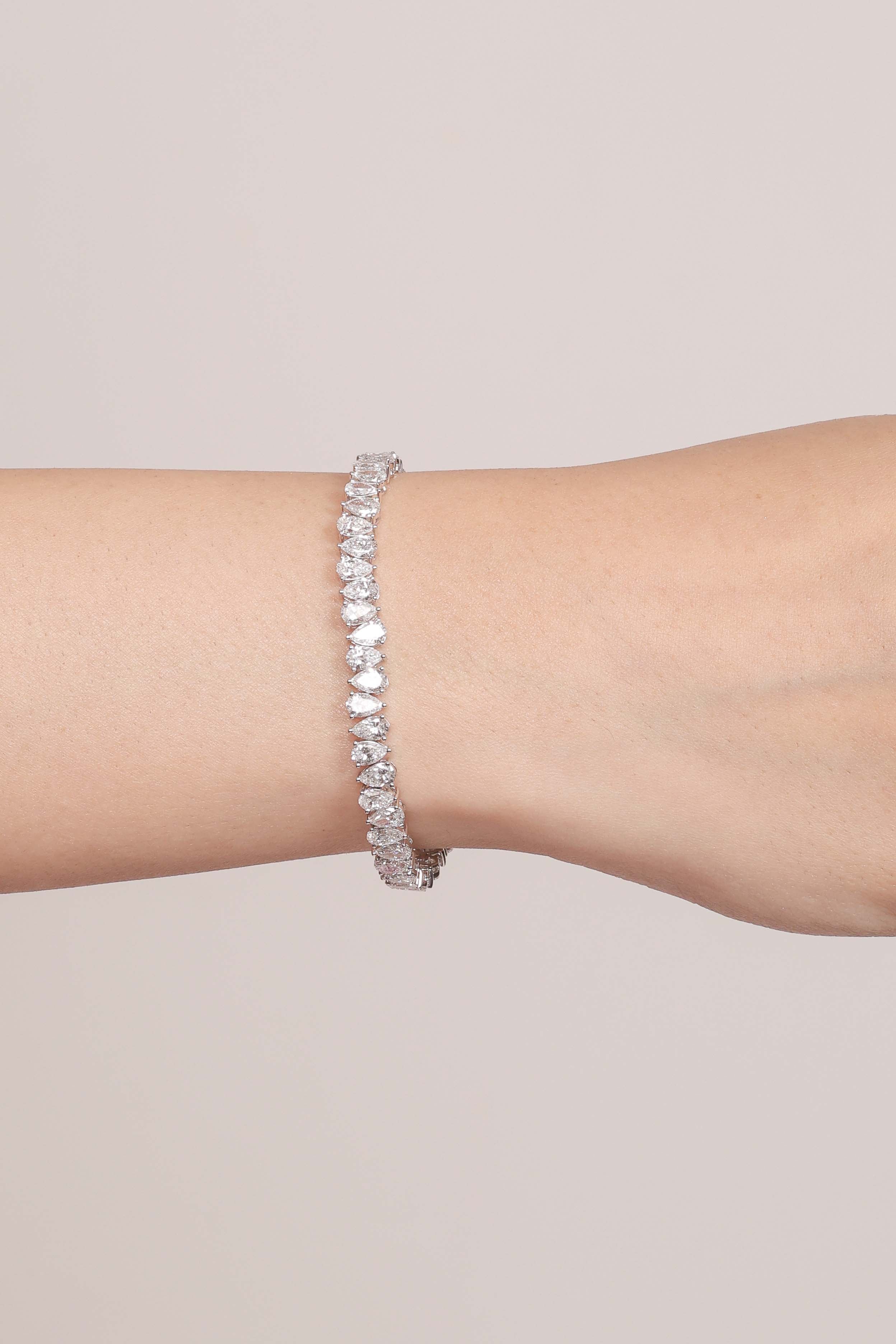 Pear Symphony Bracelet