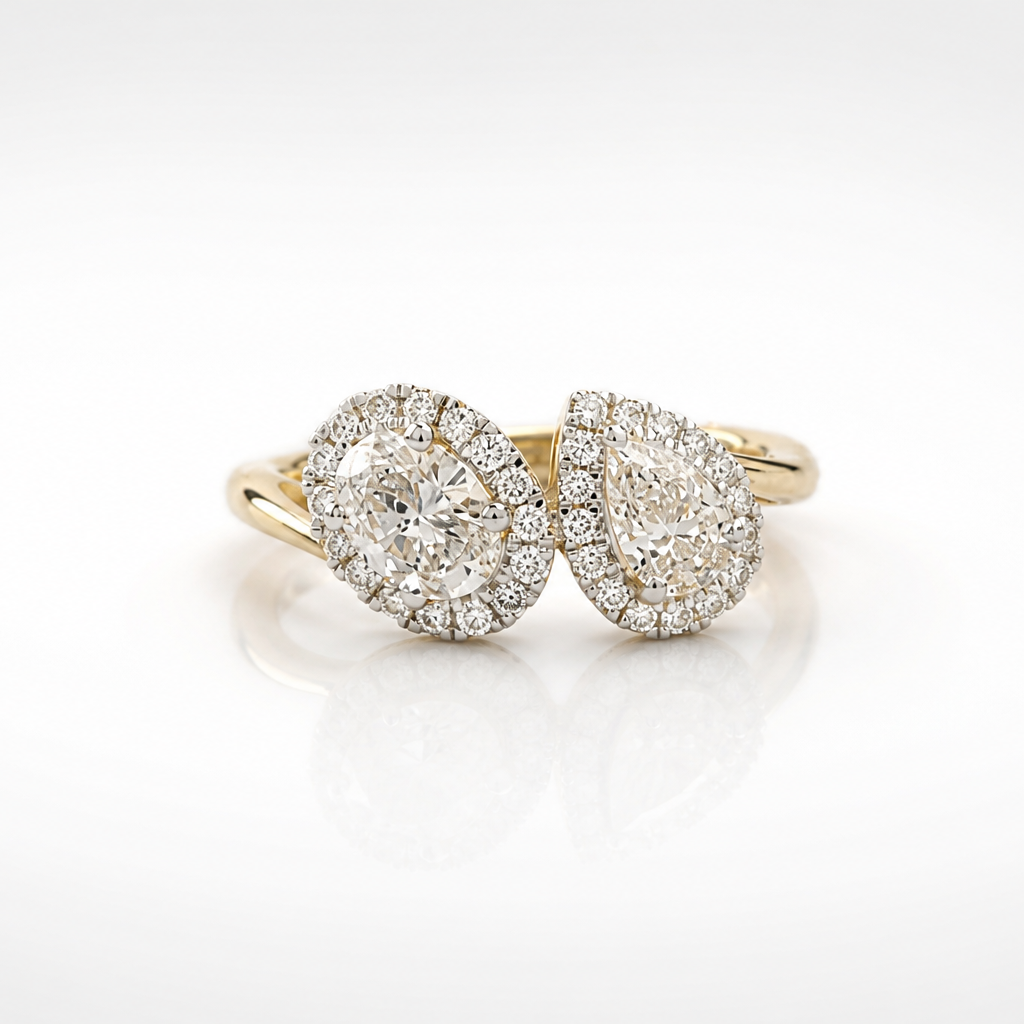 Pear Harmony  Ring