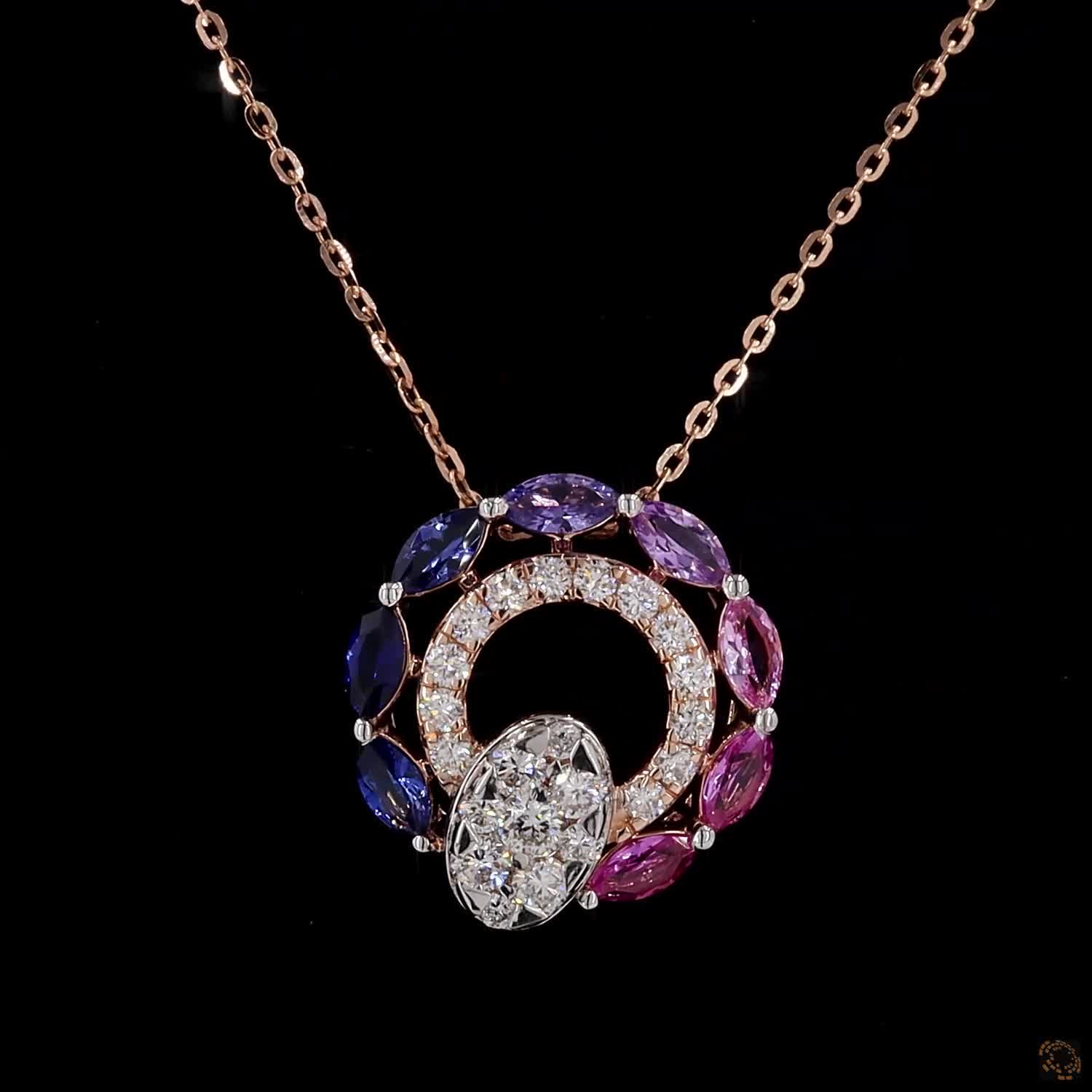 Aurora Orbit Necklace