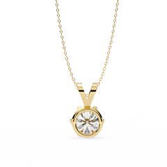 Laurel Diamond Pendant