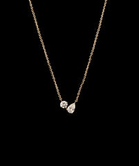 Duo Grace Toi et Moi Necklace