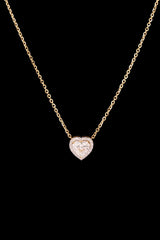 Aurreva Love Halo Pendant – Heart .7 ctw