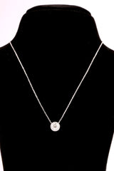Aurreva Celeste Halo Pendant – Round 1.75 ctw