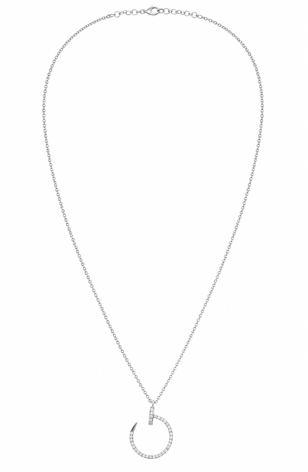 Luna Twist Diamond Pendant