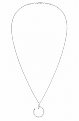 Luna Twist Diamond Pendant